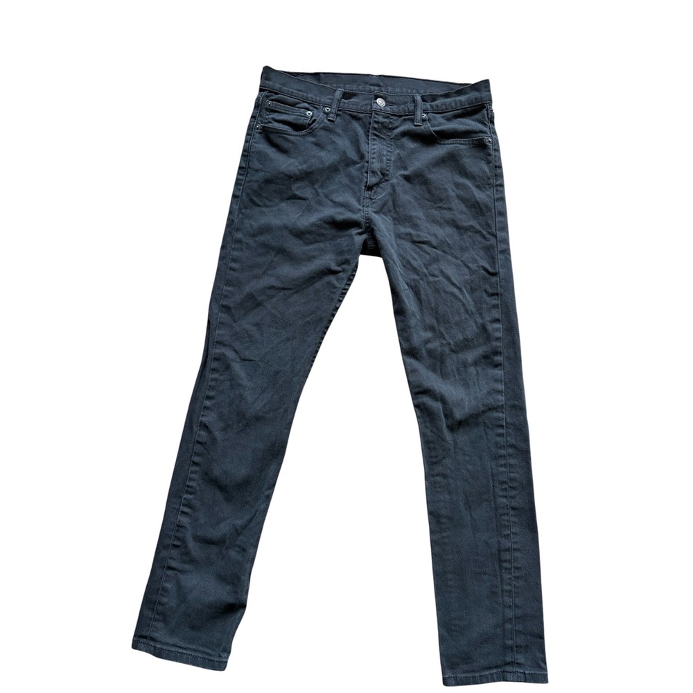 Levis 510 Skinny Fit Jeans Mens 33x30 (Fit 30x28) Black Denim